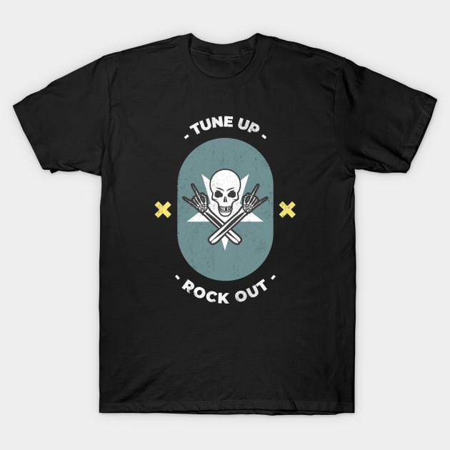 Tune Up Rock Out T-Shirt by MusicianMania